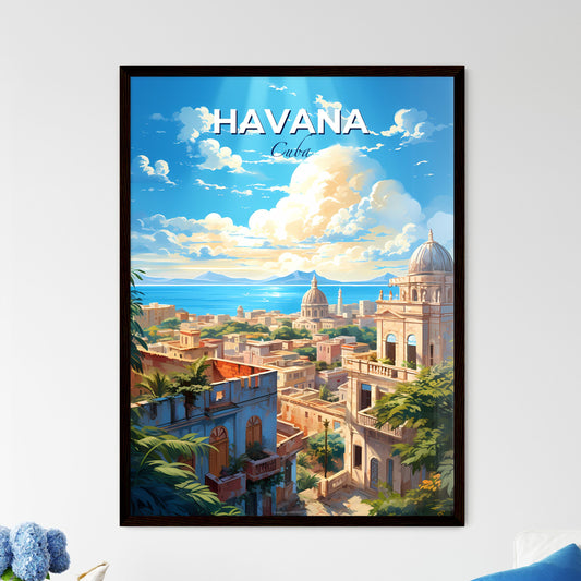 Havana Cuba Skyline - A City With Trees And Buildings - Customizable Travel Gift Default Title