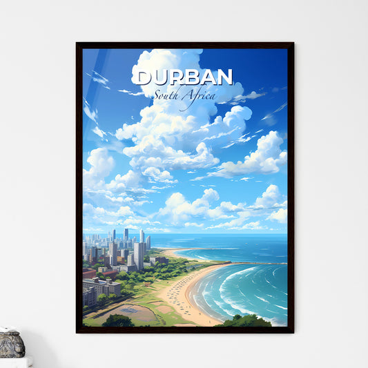 Durban South Africa Skyline - A City On A Beach - Customizable Travel Gift Default Title