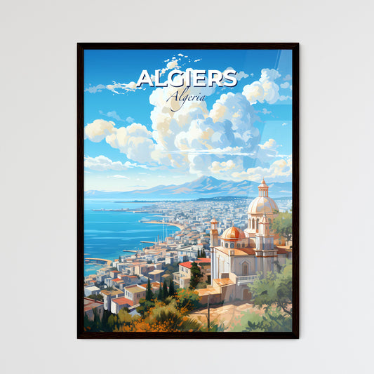 Algiers Algeria Skyline - A City By The Water - Customizable Travel Gift Default Title