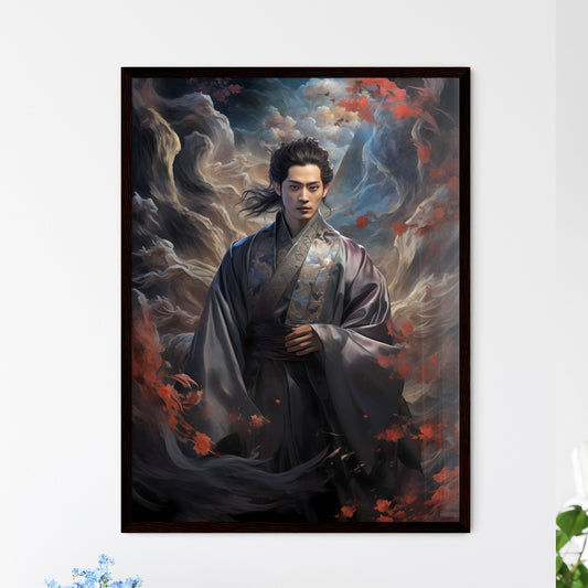 A Poster of Shakespeare visited Tencent - A  - Framed Art Print