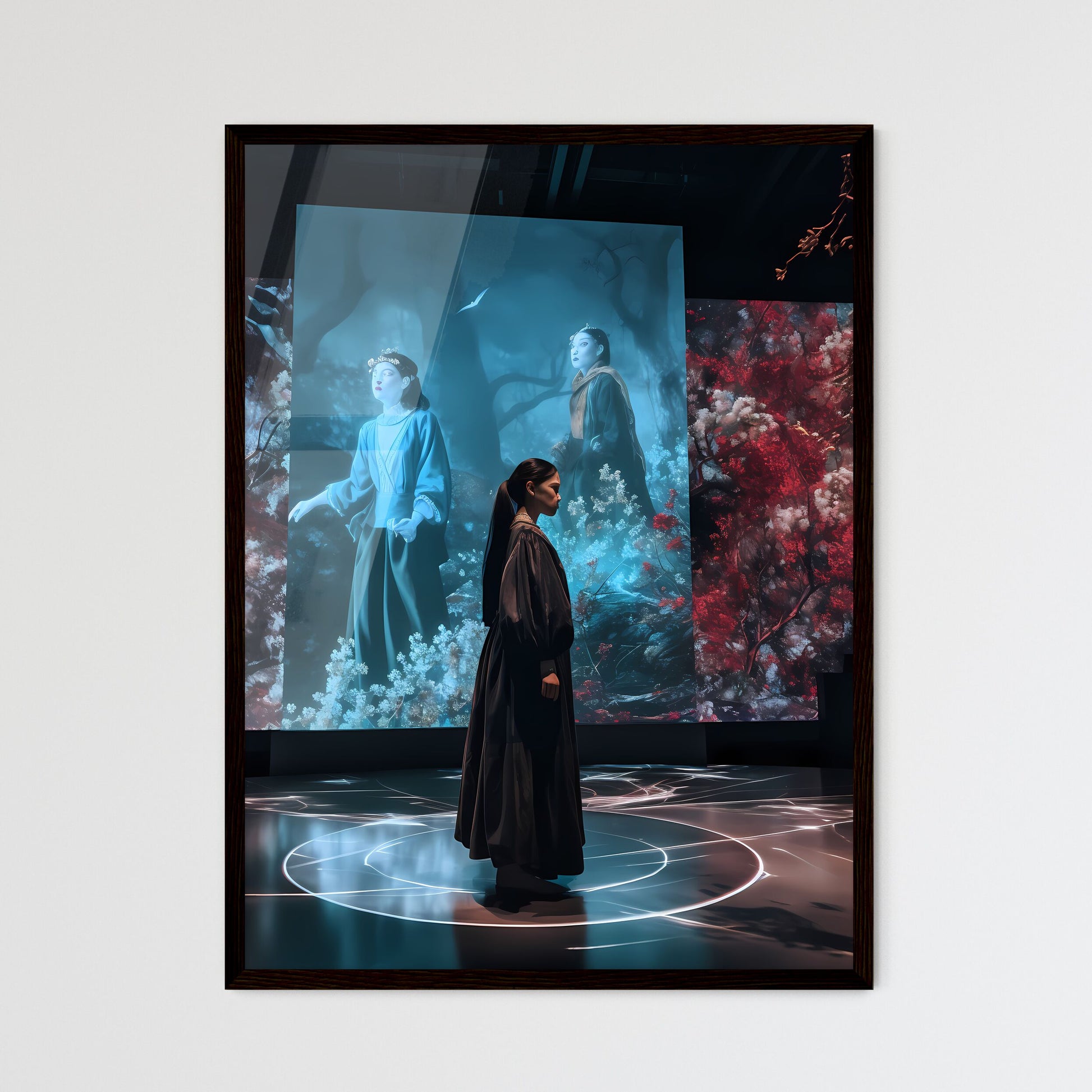 A Poster of Shakespeare visited Tencent  Wall Art