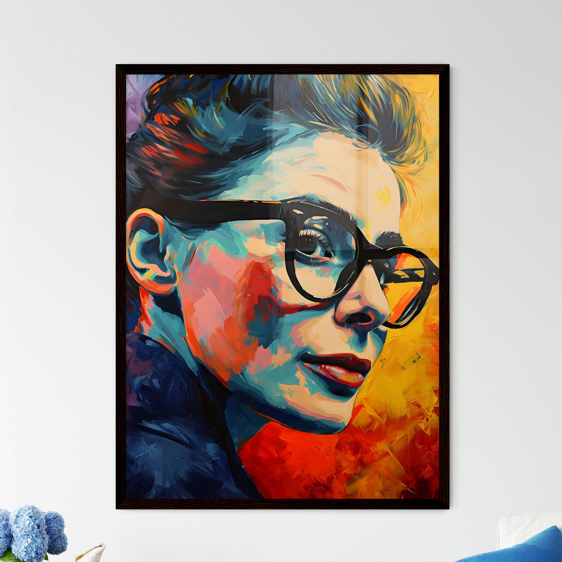 A Poster of Holly Golightly Breakfast at Tif - Framed Art Print