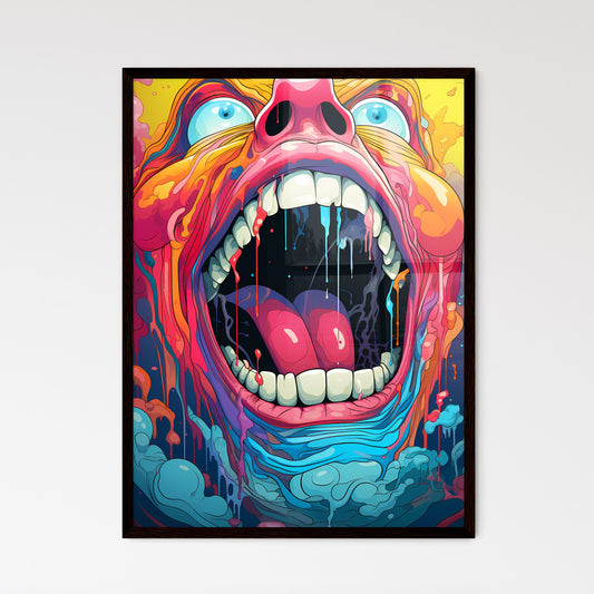 A Poster of low dutch angle digital acid  Wall Art