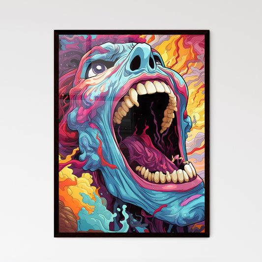 A Poster of low dutch angle digital acid  Wall Art