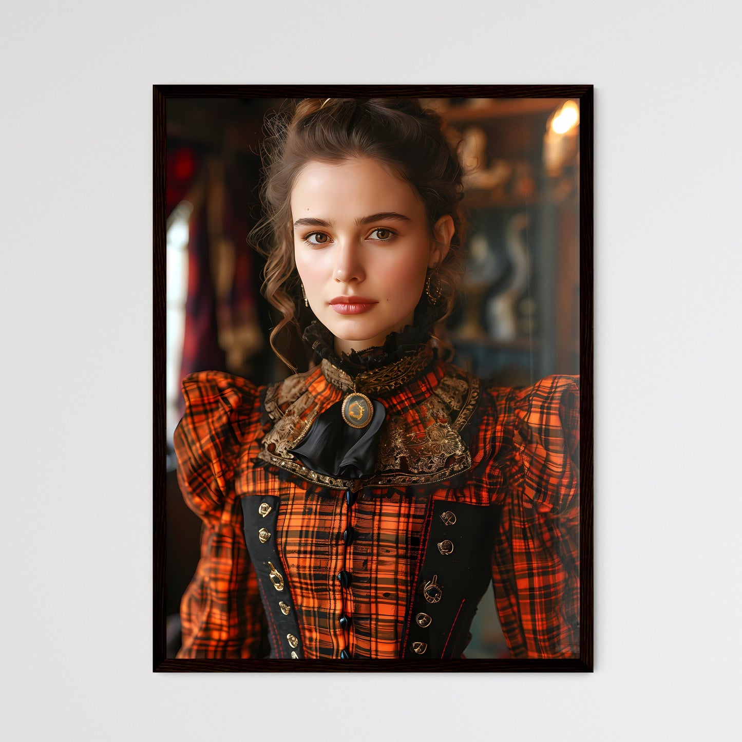 A Poster of young woman in 1860 - A Woman In A Garment Default Title