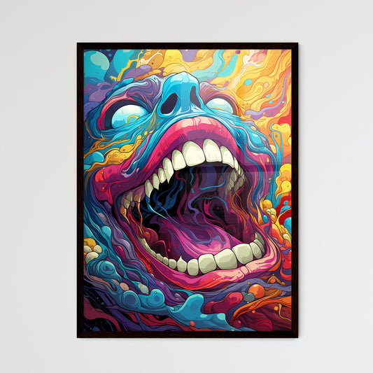 A Poster of low dutch angle digital acid  Wall Art