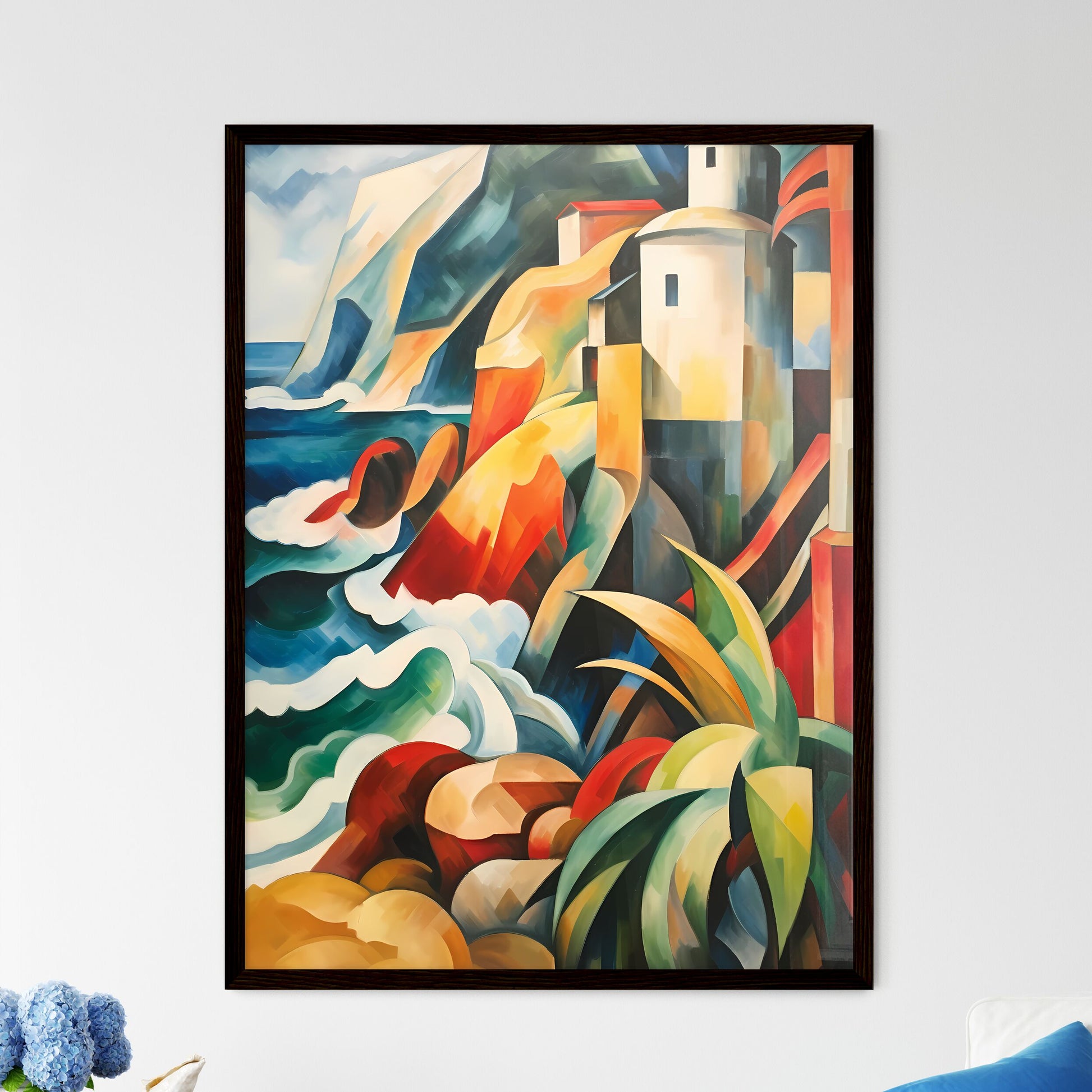 A Poster of if Franz Marc was a photographer - Framed Art Print