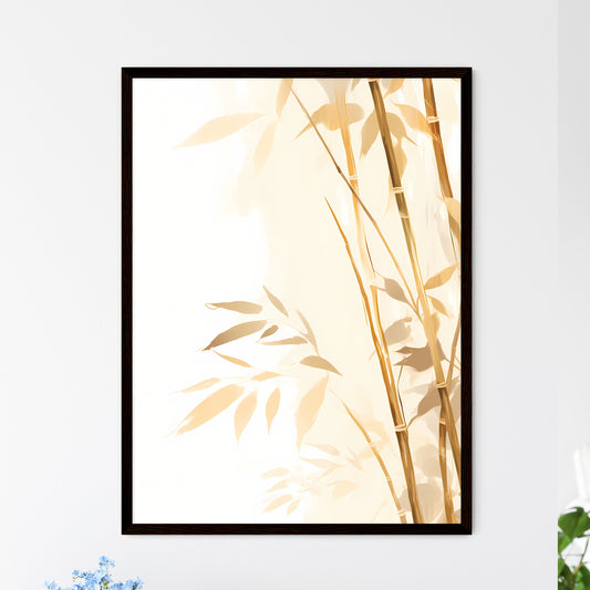 A Poster of Drawing of Minimal Style - A Clo - Framed Art Print