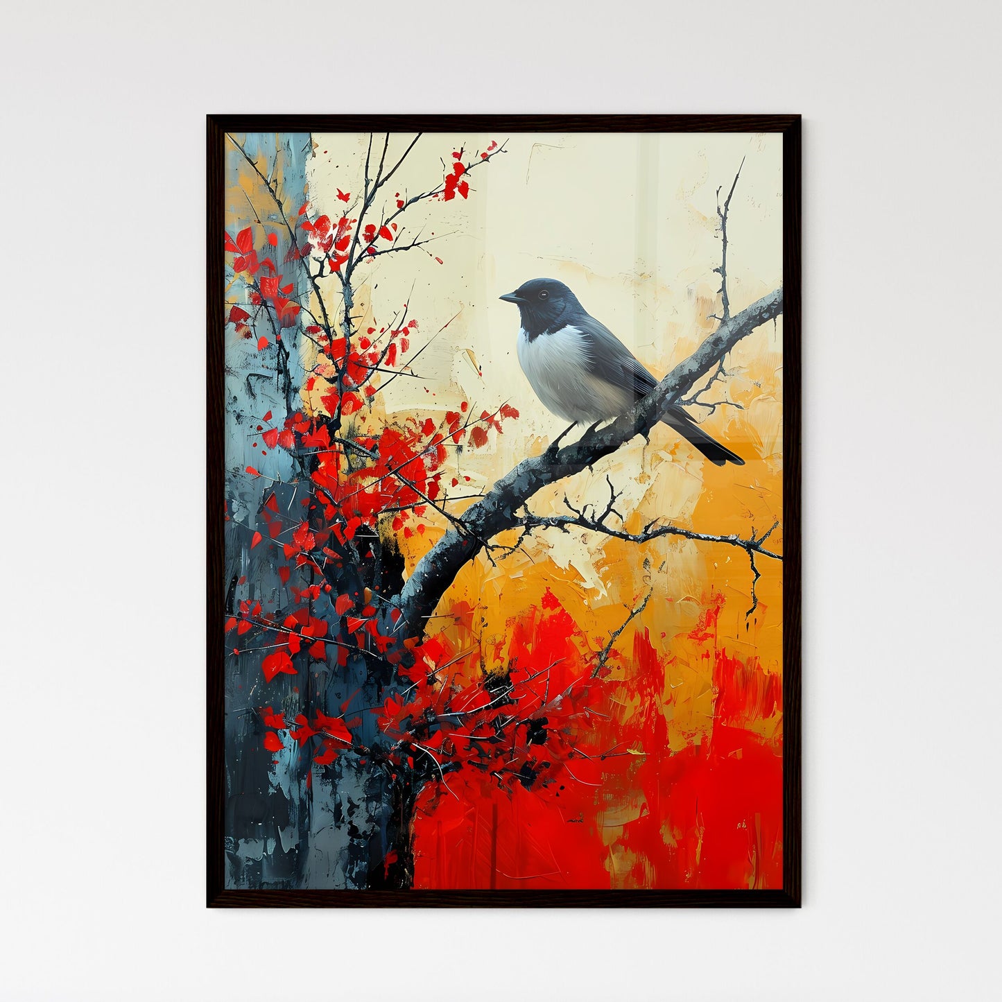 A Poster of vintage wallpaper design  Wall Art