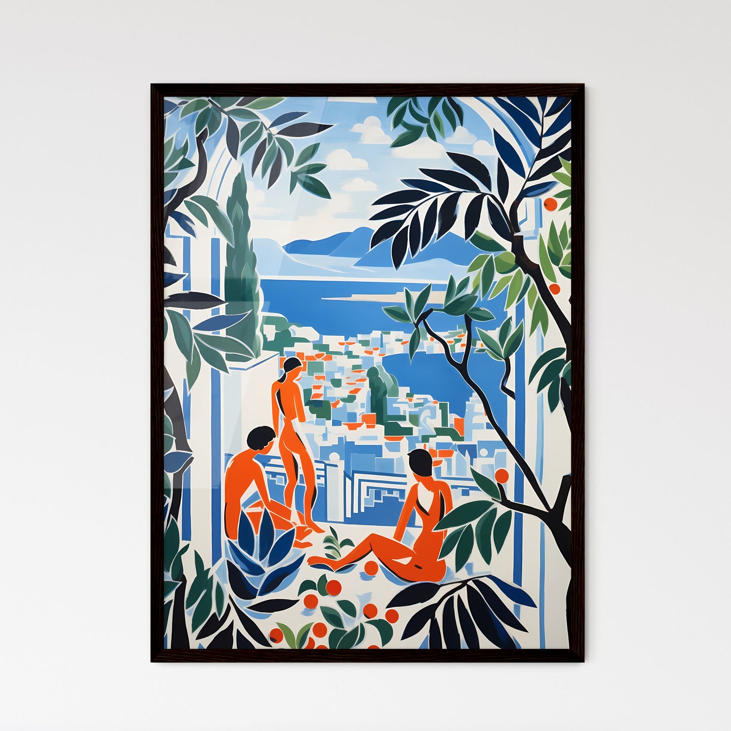 A Poster of if Matisse was a photographer -  - Framed Art Print