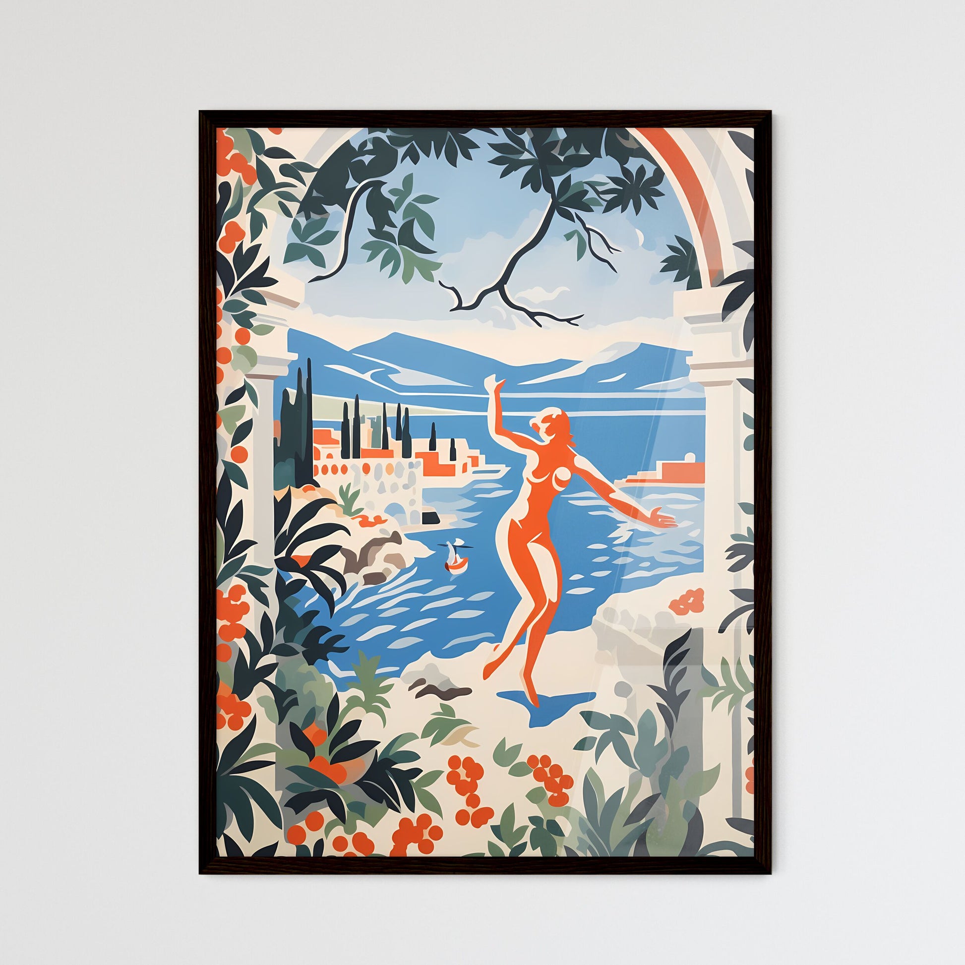 A Poster of if Matisse was a photographer -  - Framed Art Print