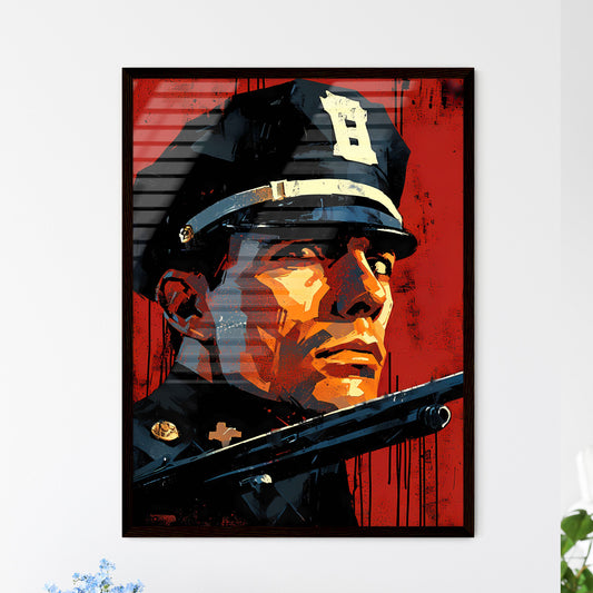 A Poster of Print style - Framed Art Print