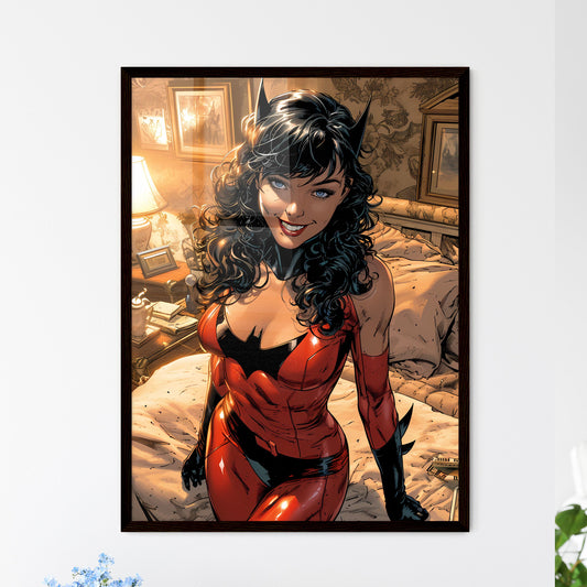 A Poster of the comic book character Vampire - Framed Art Print