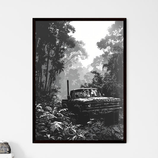 A Poster of super monster truck race colorin - Framed Art Print