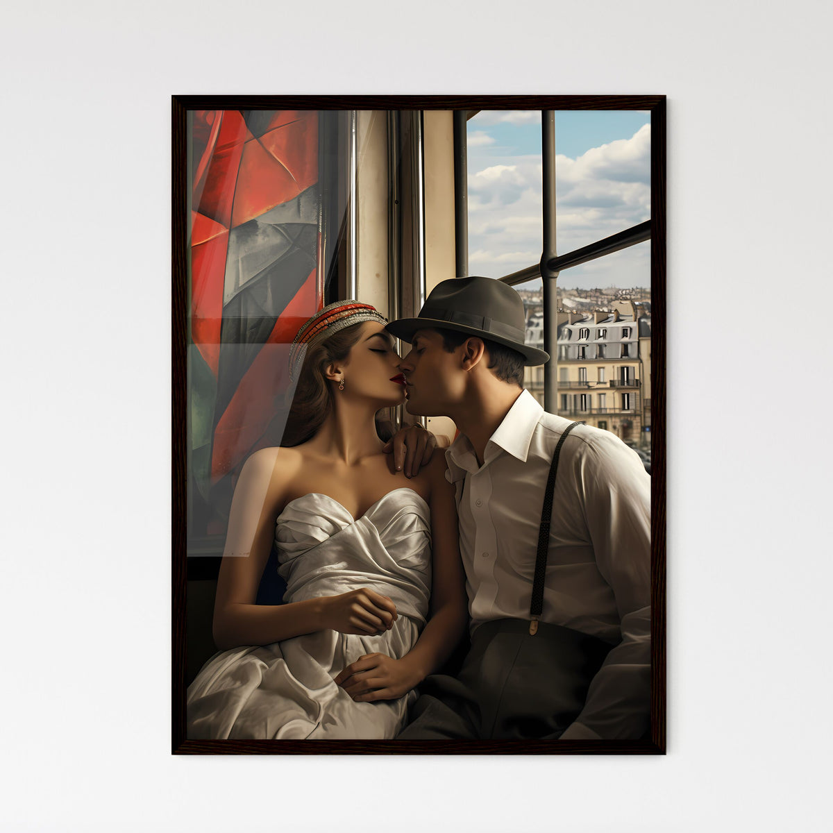 A Poster of if Picasso was a photographer -  - Framed Art Print