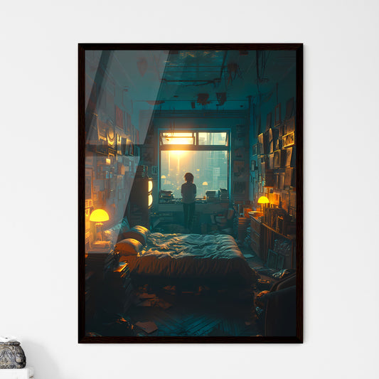 A Poster of the comic book character Vampire - Framed Art Print