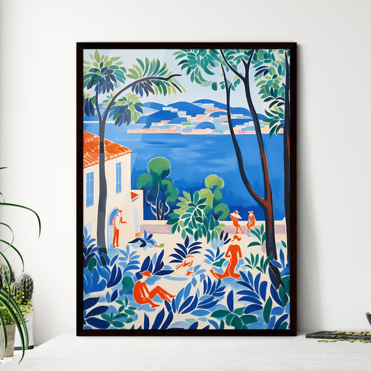 A Poster of if Matisse was a photographer -  - Framed Art Print