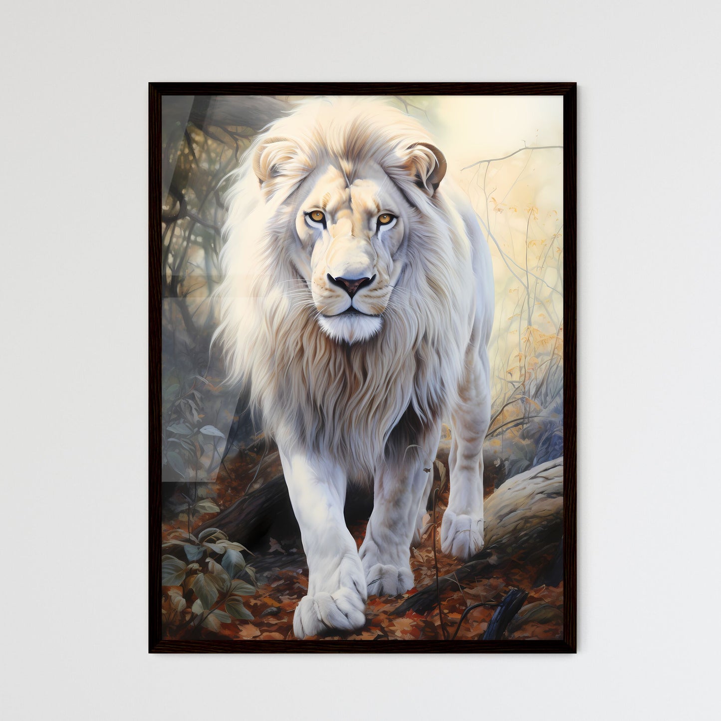 A Poster of A snow Wall Art