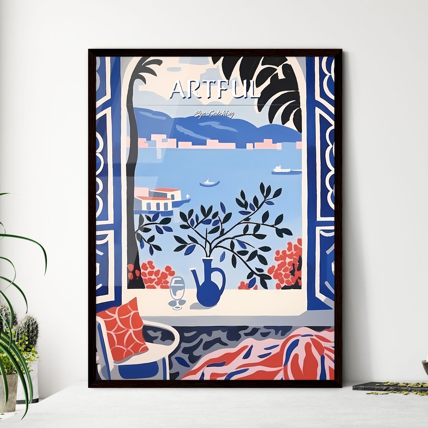A Poster of if Matisse was a photographer -  - Framed Art Print
