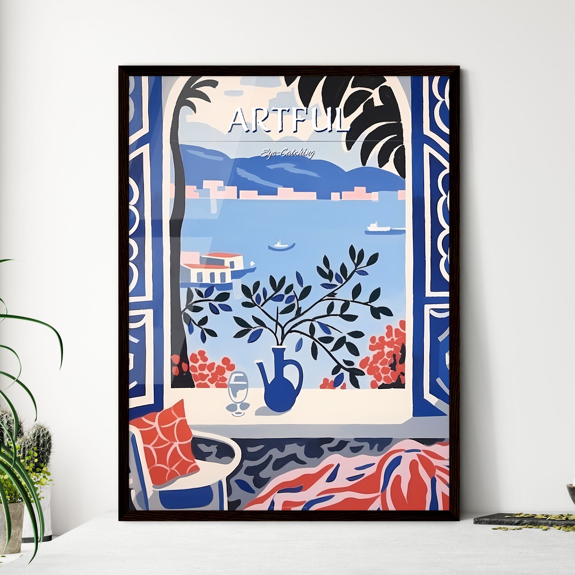 A Poster of if Matisse was a photographer -  - Framed Art Print