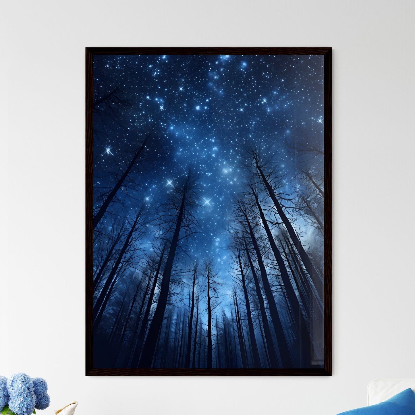 A Poster of There was a particularly bright  - Framed Art Print