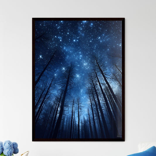 A Poster of There was a particularly bright star - A Starry Sky Above A Forest Default Title