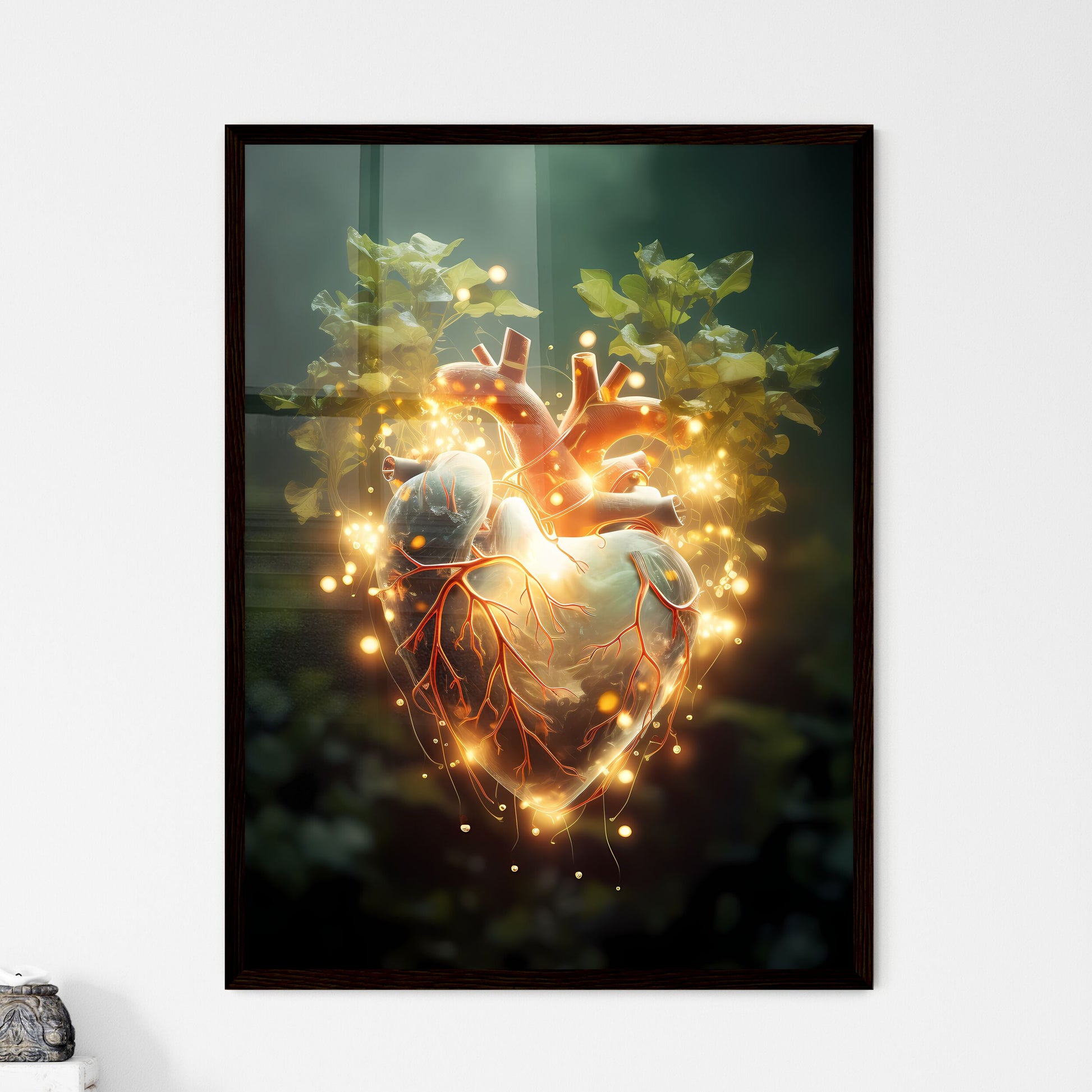 A Poster of Hope in the heart  Wall Art