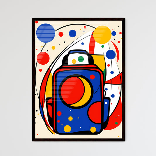 A Poster of minimalist Back to school art - A Colorful Art Piece Of Art Default Title