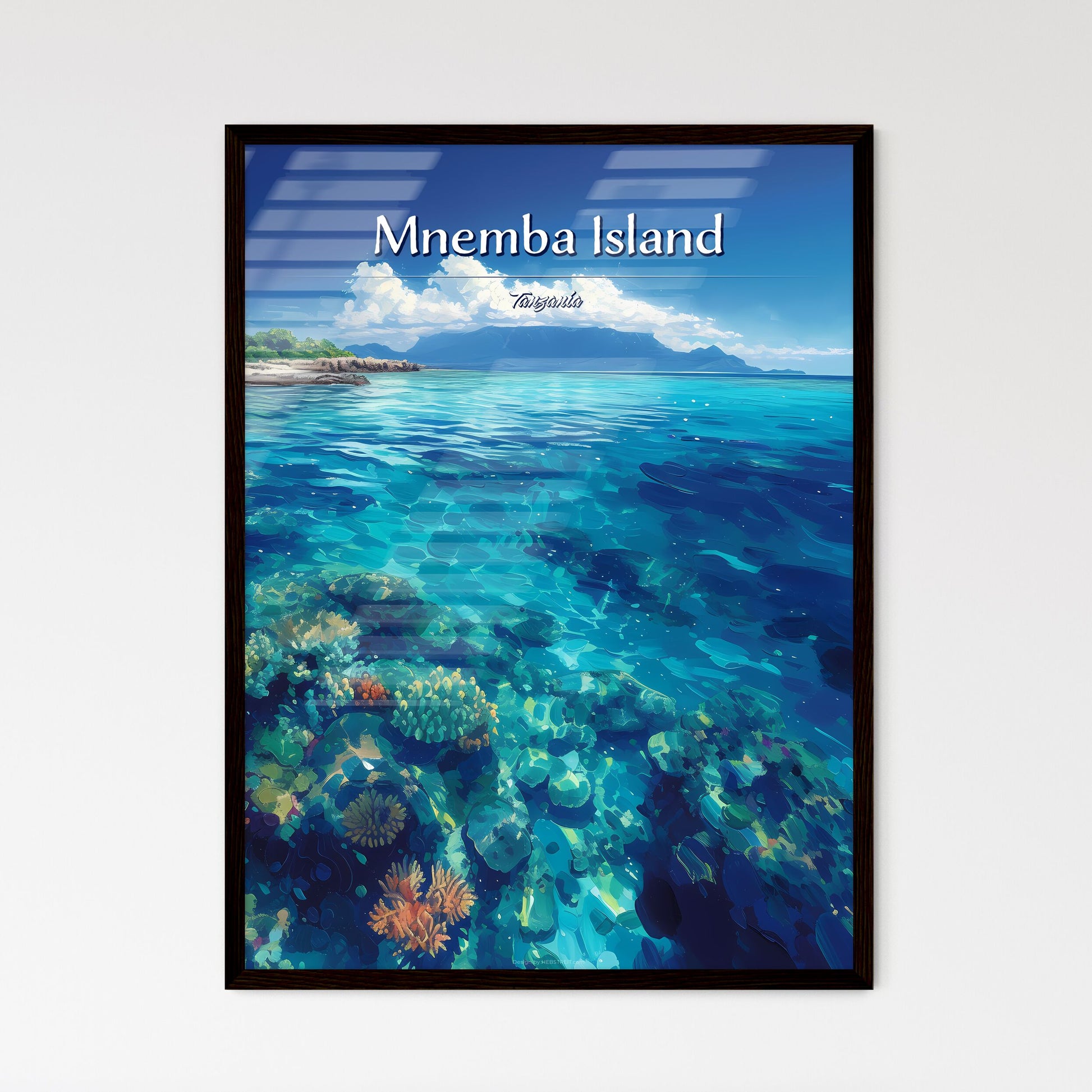 Mnemba Island Wall Art