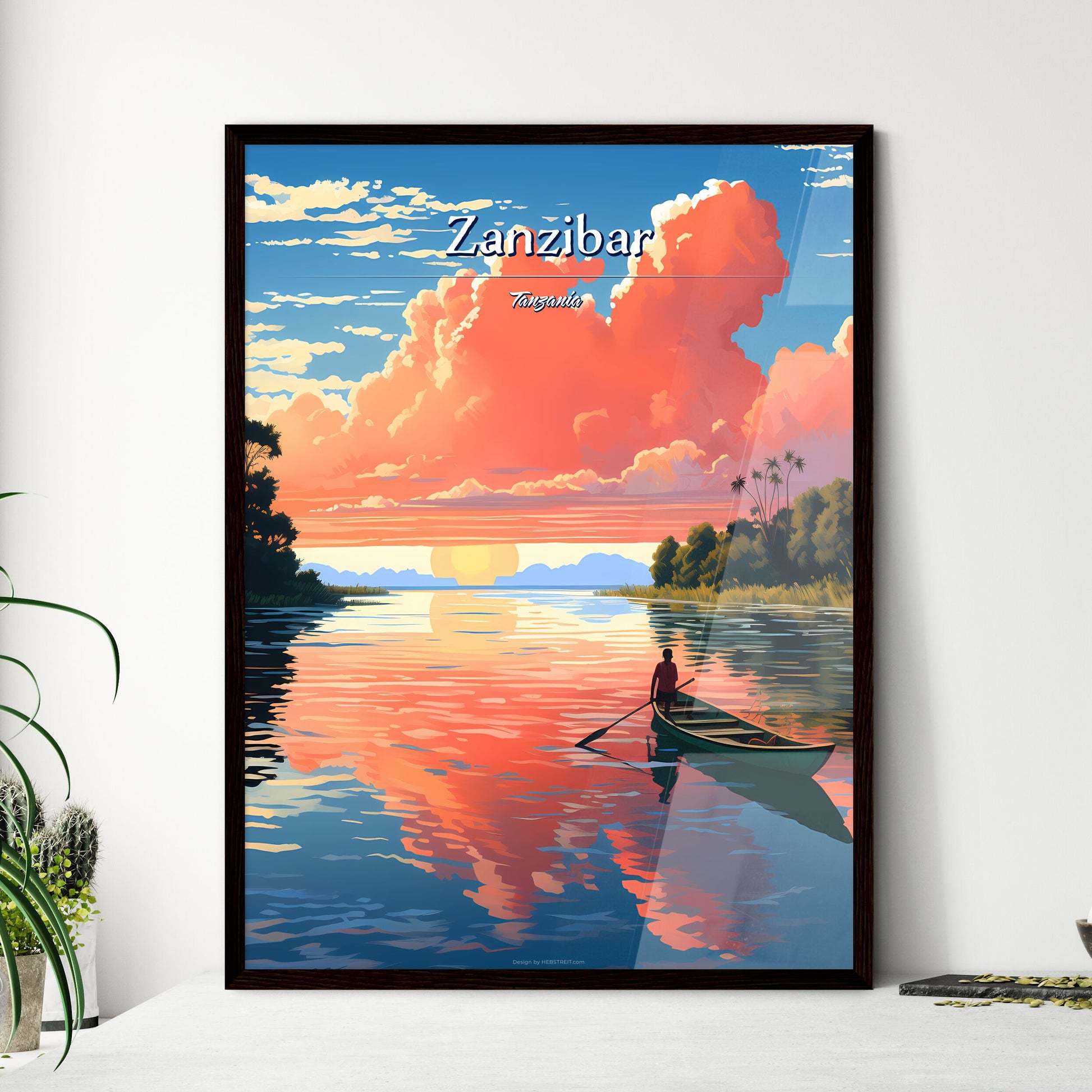 Zanzibar - Framed Art Print