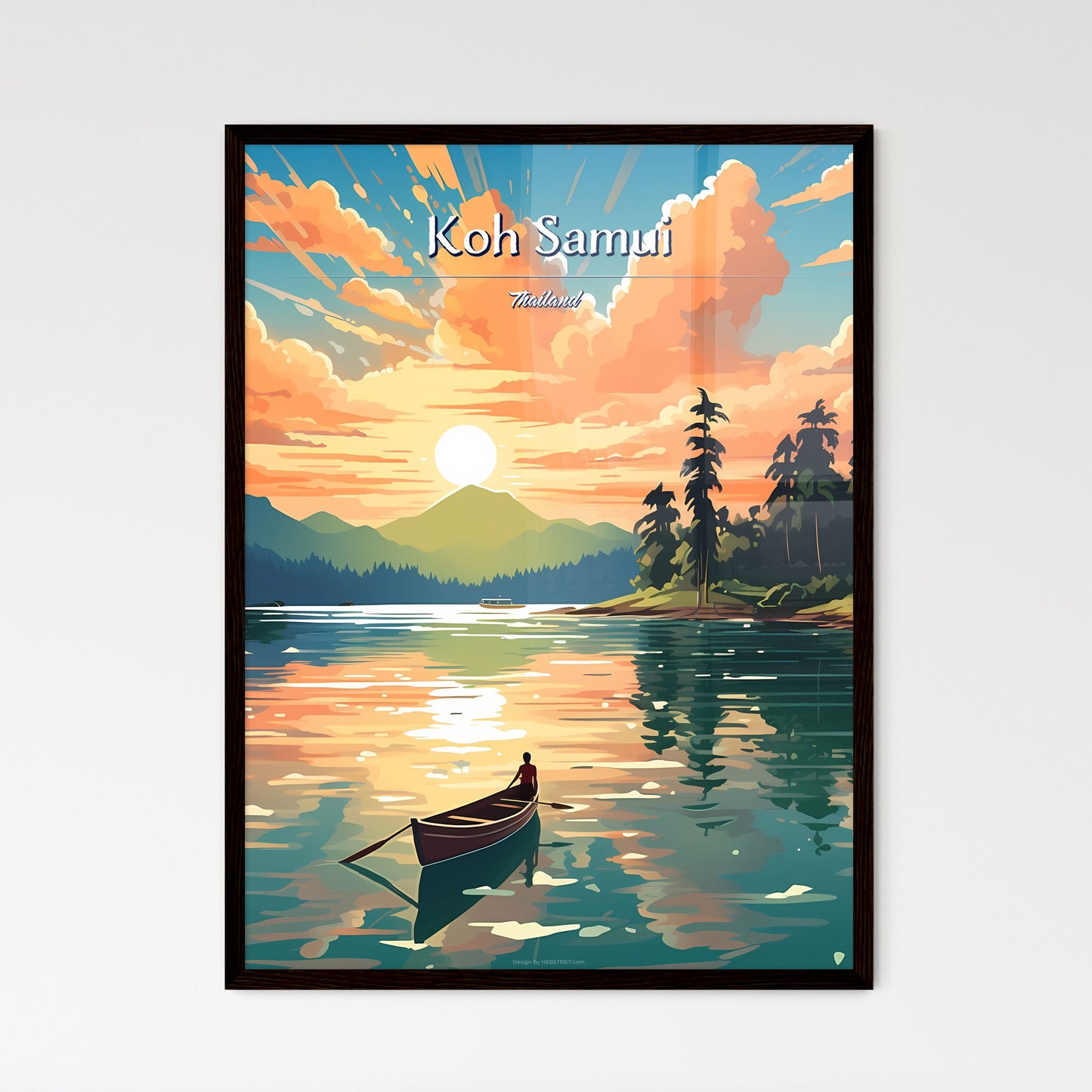 Koh Samui - Framed Art Print