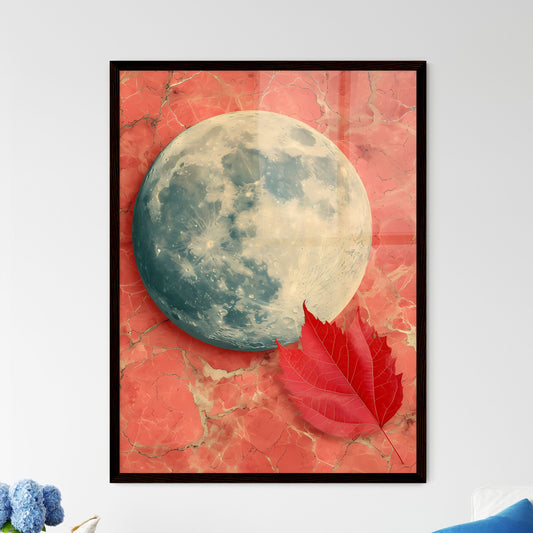 Amidst minimalist strokes lies an abstract l - Framed Art Print