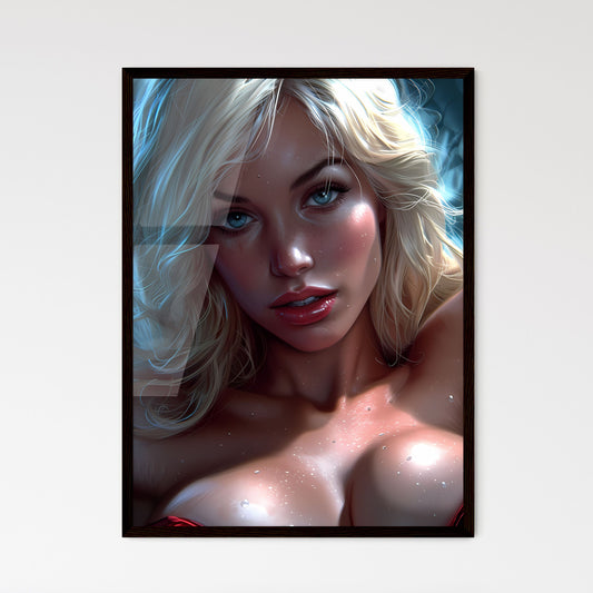 Pin up art TopEngineering Student from Cal T - Framed Art Print