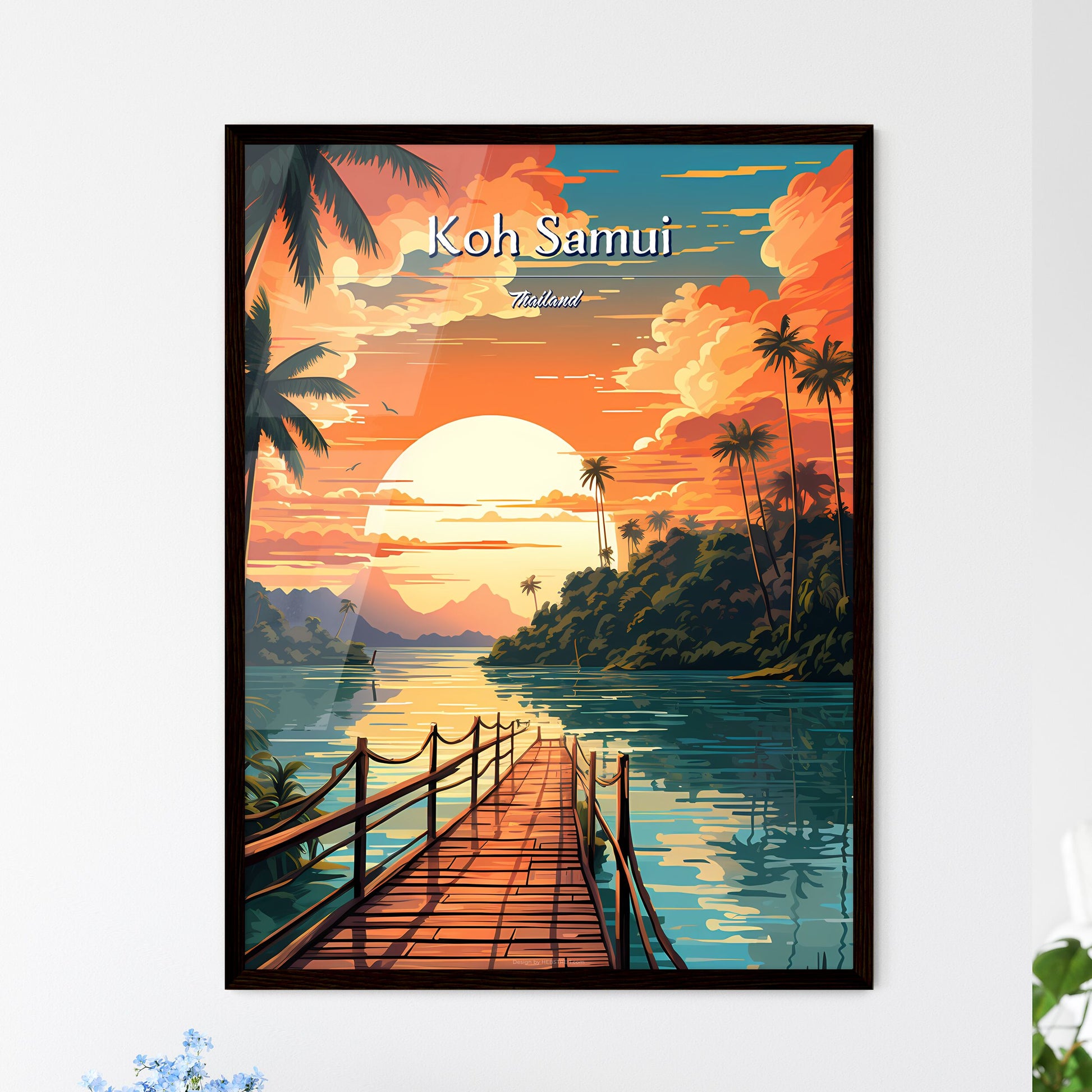 Koh Samui - Framed Art Print