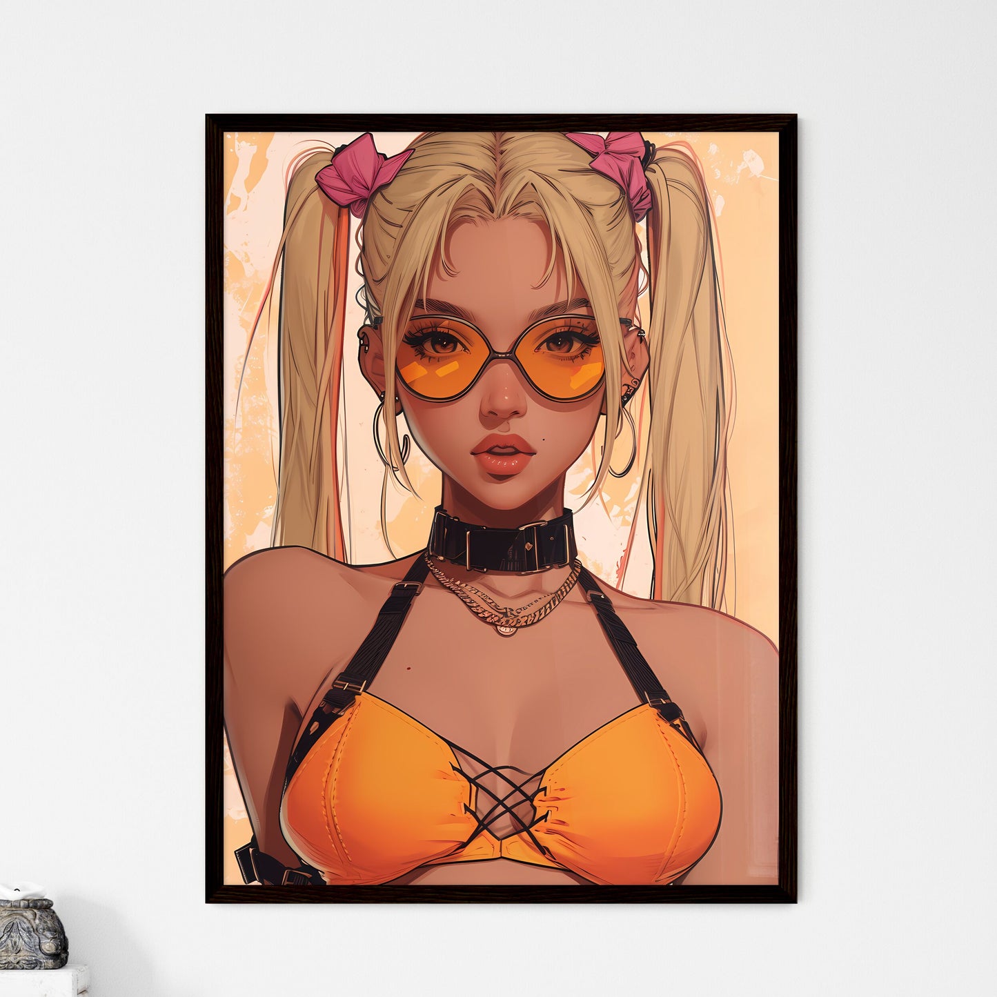 Flyer design - Framed Art Print