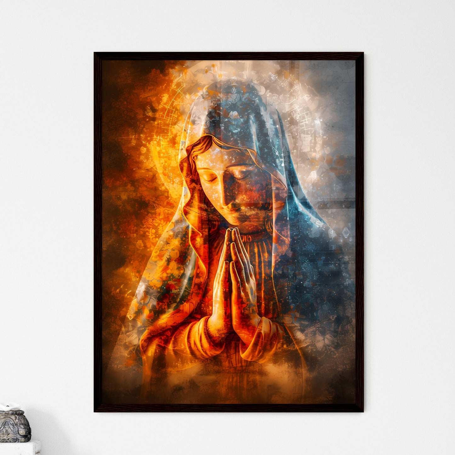 Mary Mother of God Poster - Framed Art Print