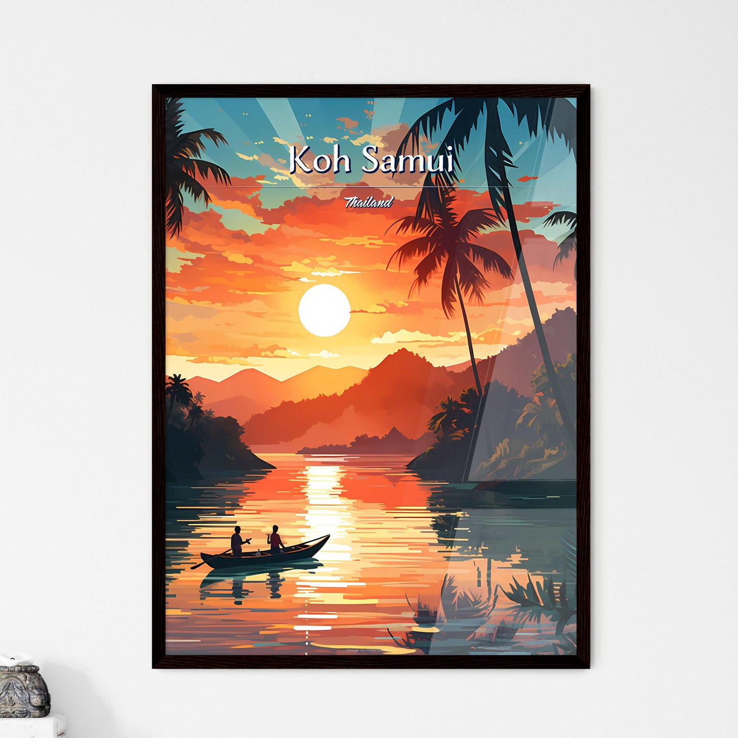 Koh Samui - Framed Art Print