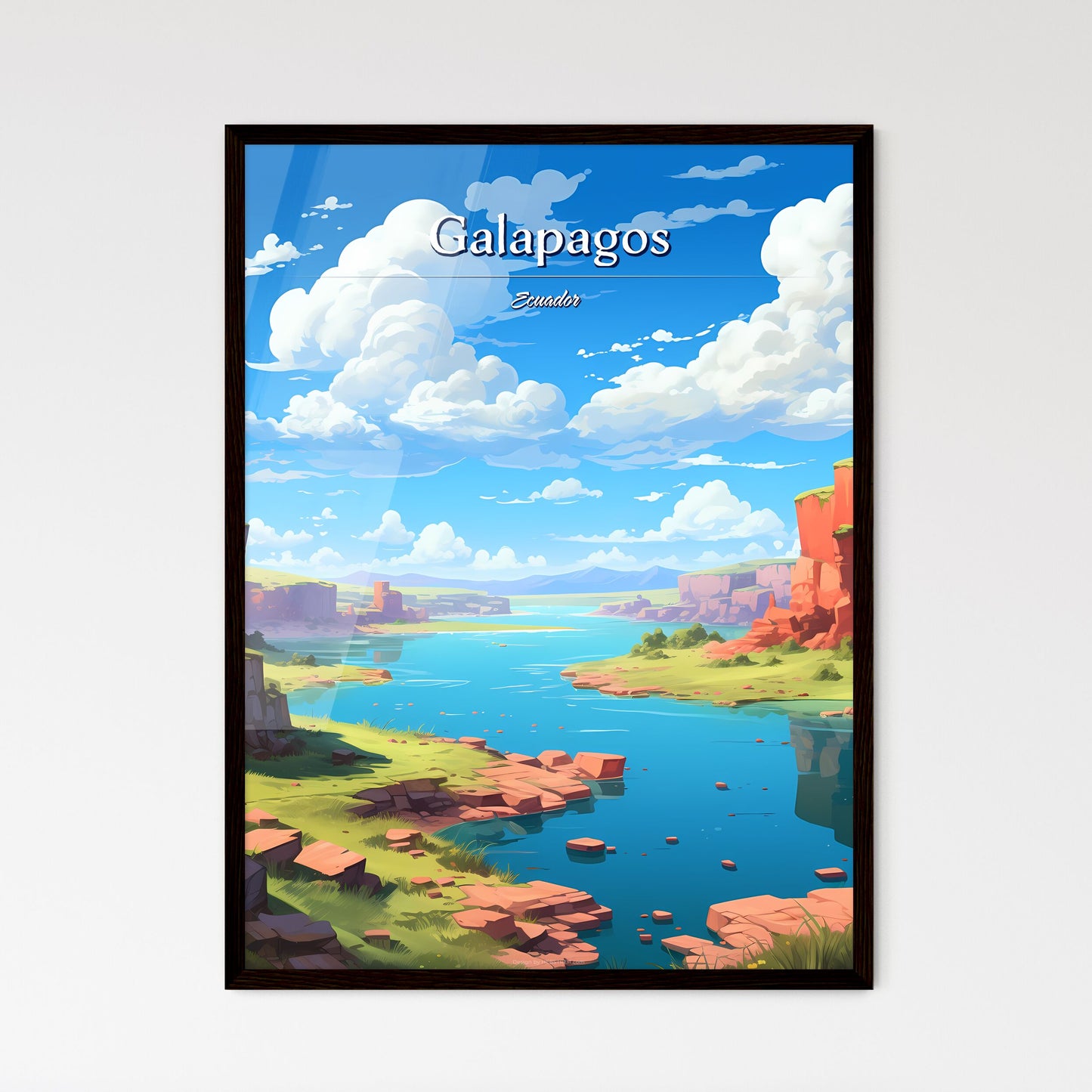 Galapagos - Framed Art Print