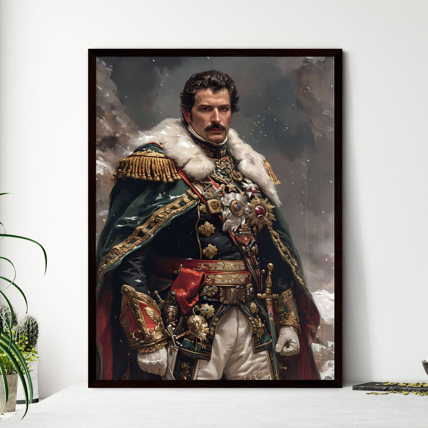 Royal guard - Art print of a man in a garment Default Title