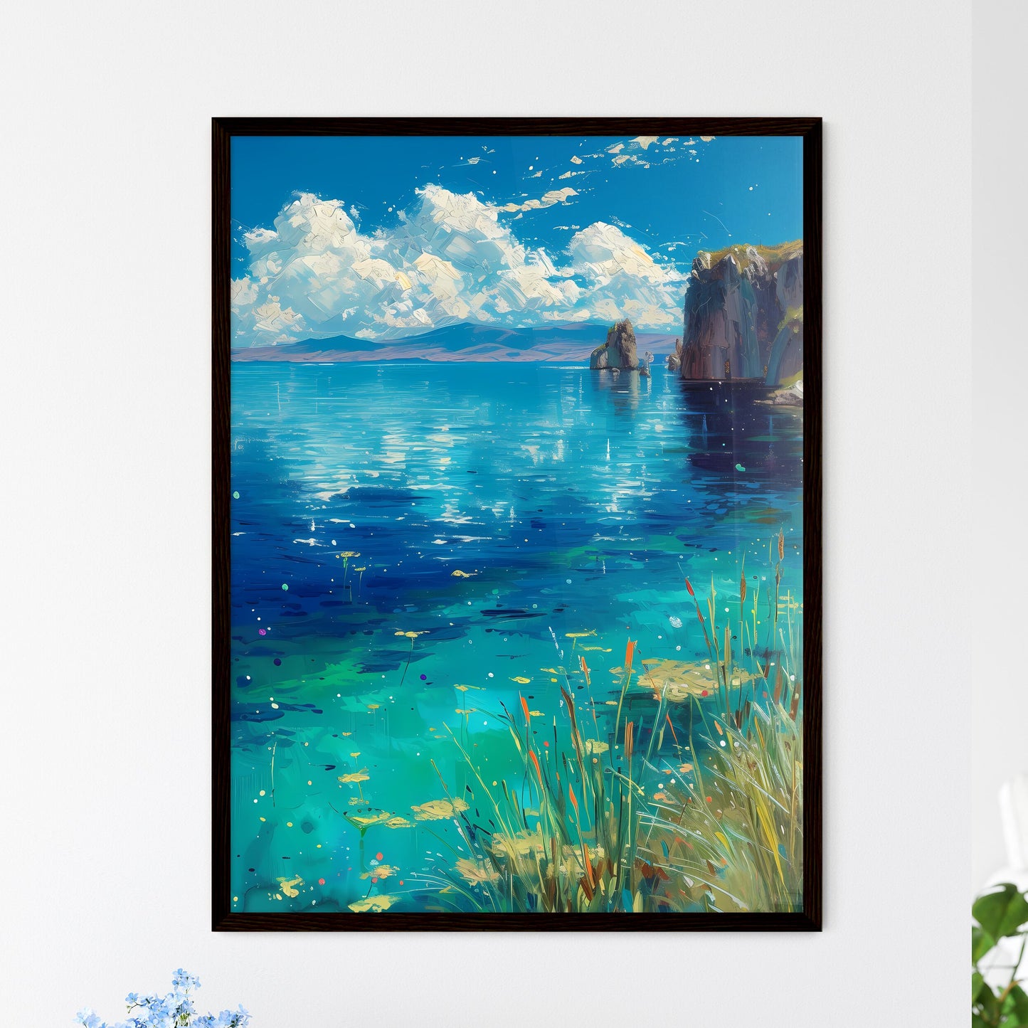 Lake Titicaca - Framed Art Print