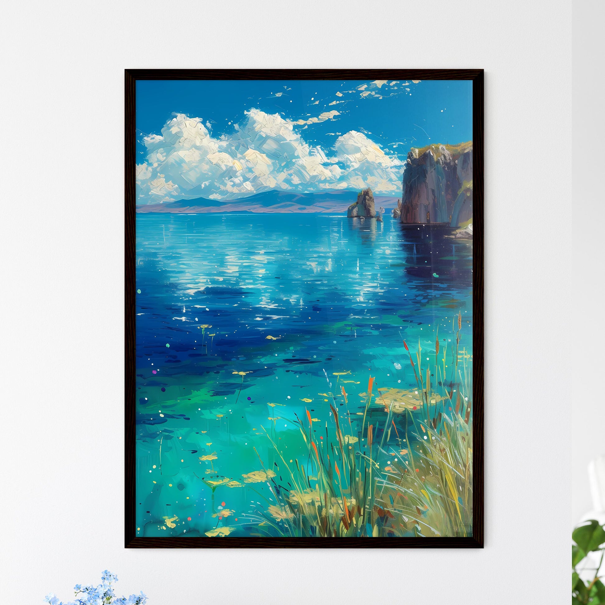 Lake Titicaca - Framed Art Print