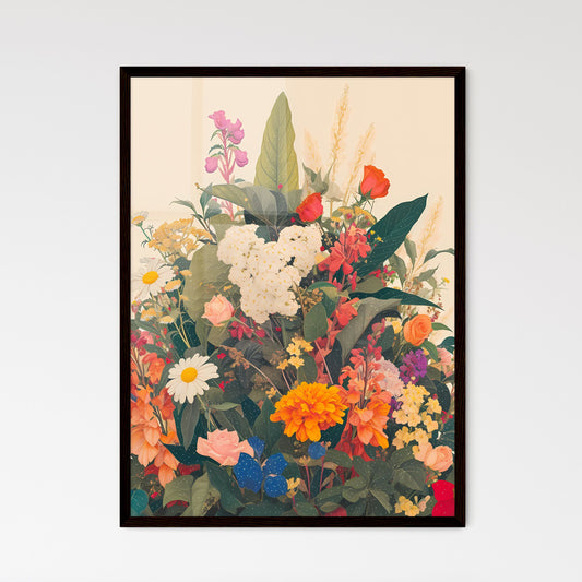 A botanical arrangement - Art print of a bouquet of flowers Default Title