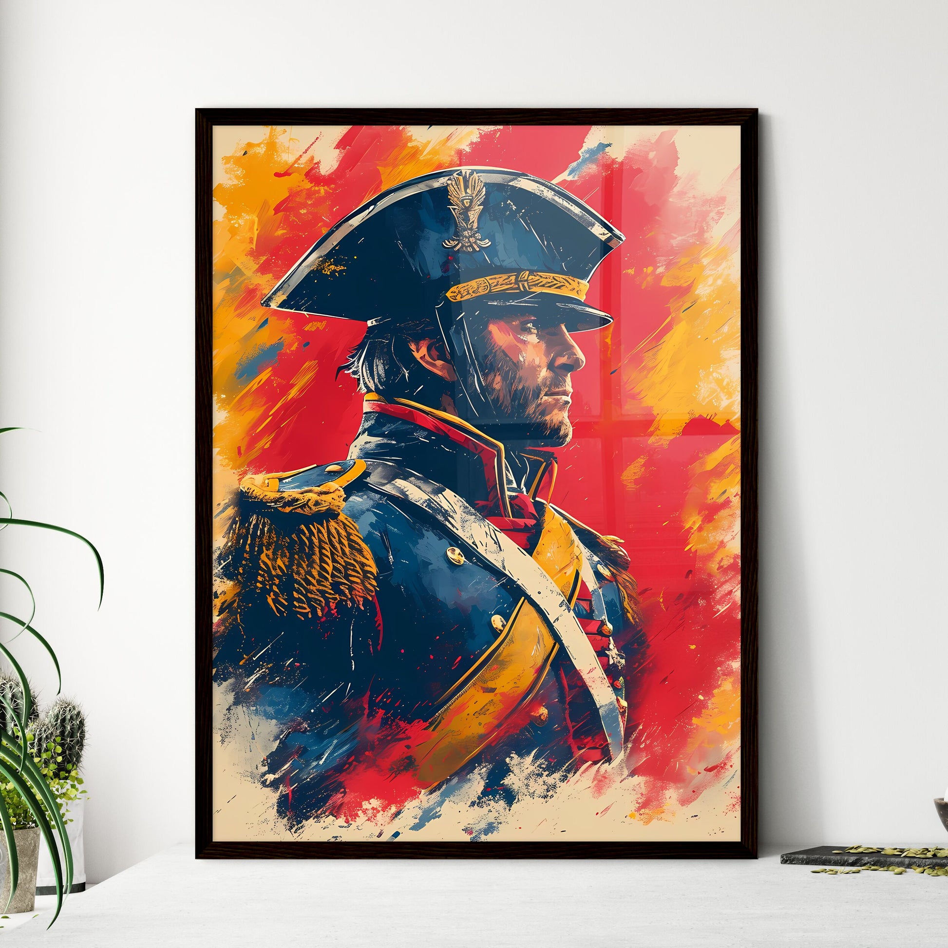 Royal guard - Art print of a man in a military uniform Default Title