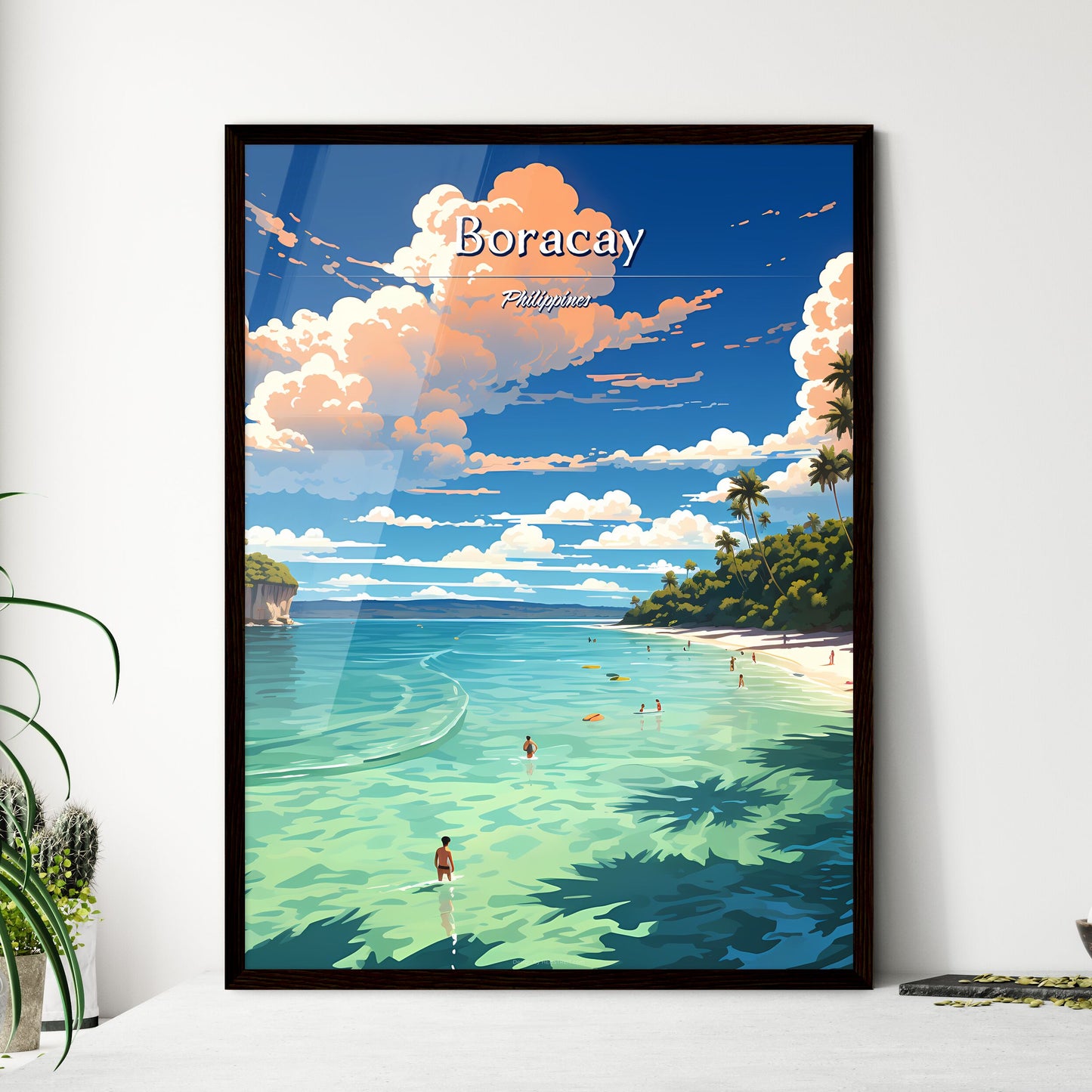 Boracay - Framed Art Print