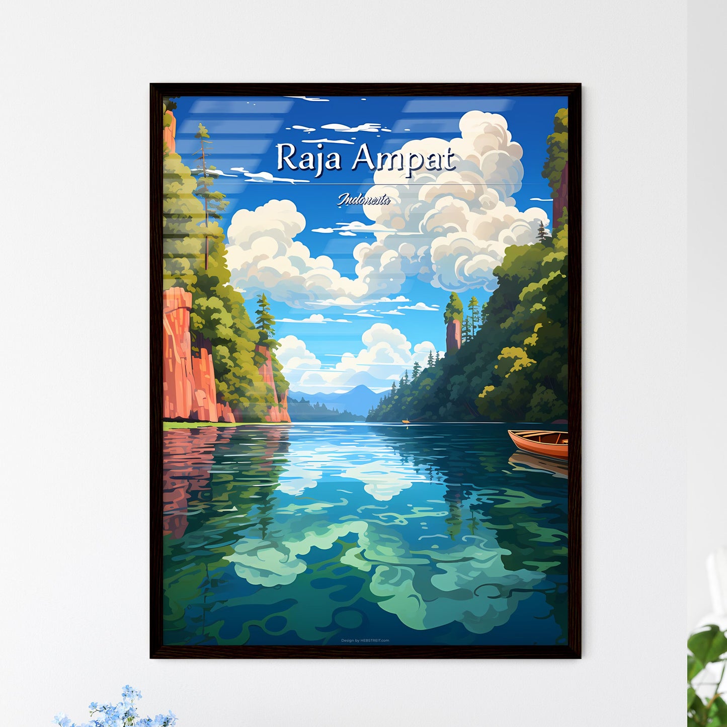 Raja Ampat - Framed Art Print