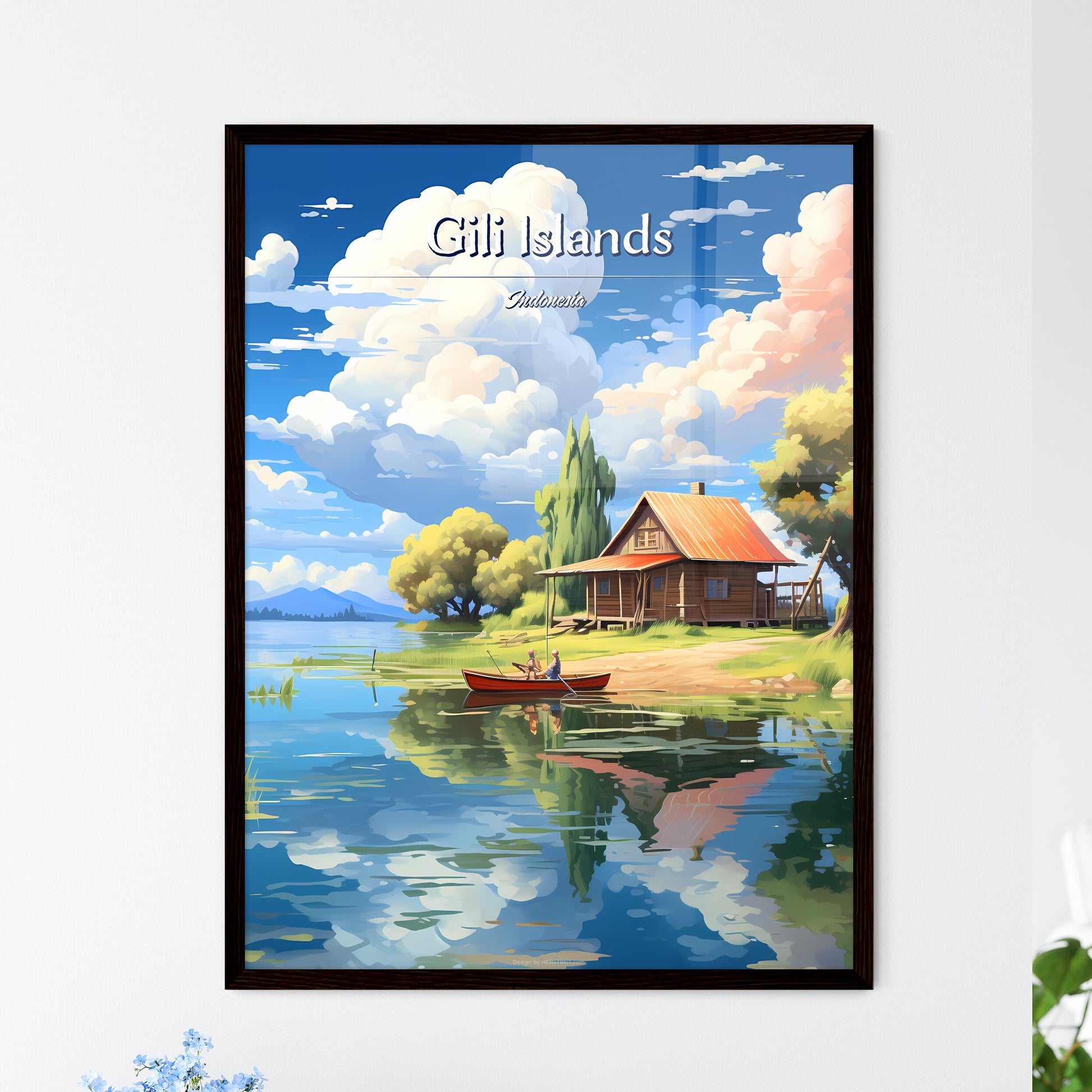 Gili Islands - Framed Art Print