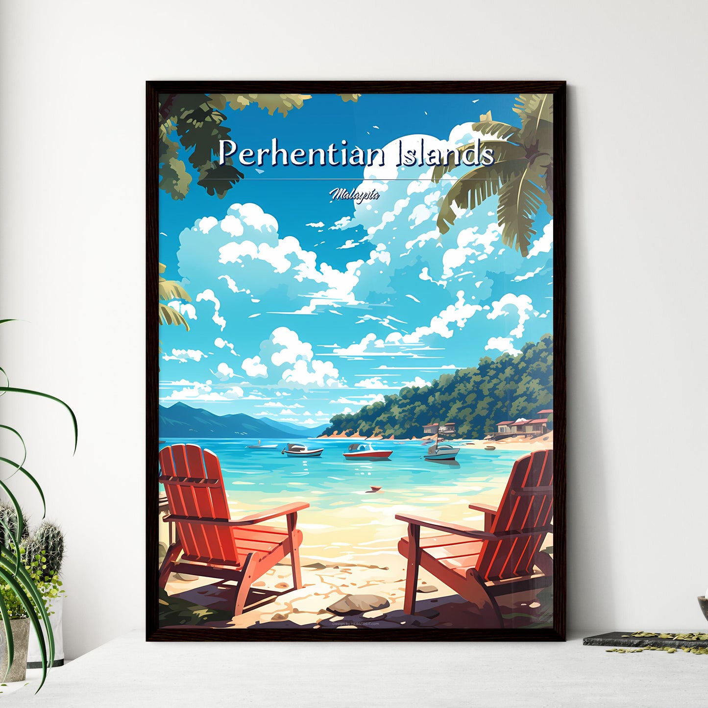 Perhentian Islands - Framed Art Print