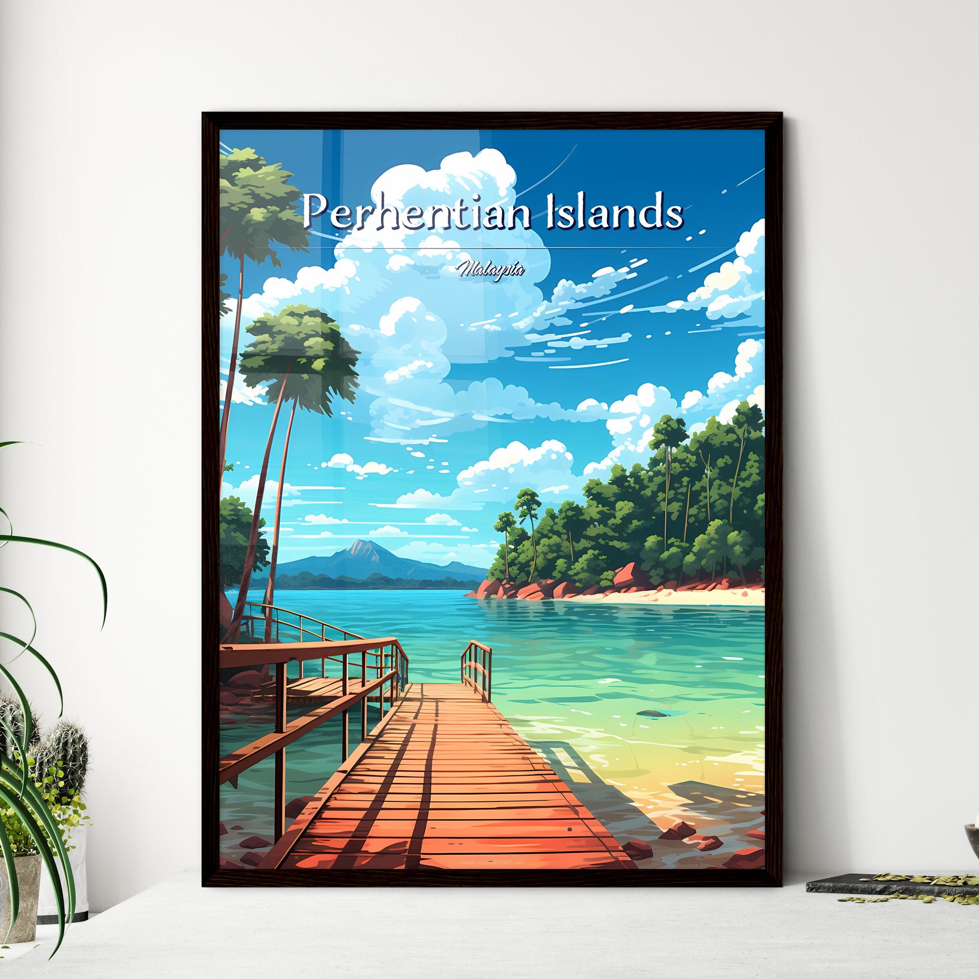 Perhentian Islands - Framed Art Print