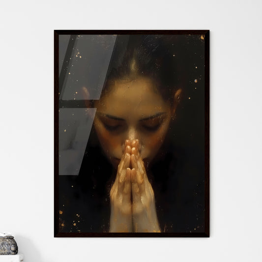 Holy Mary - Framed Art Print
