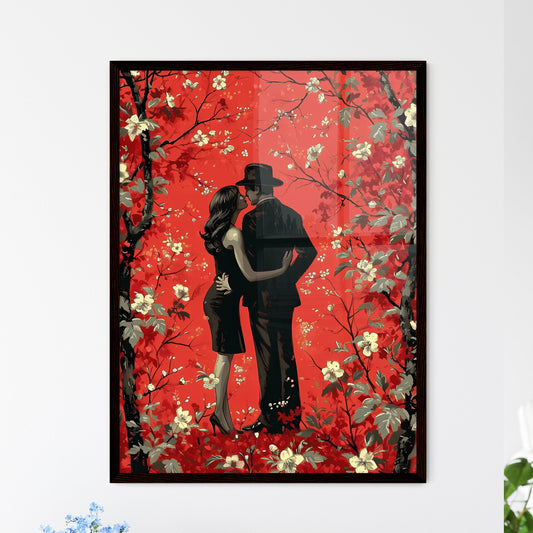 Illustration for valentine's day - Art print - Framed Art Print